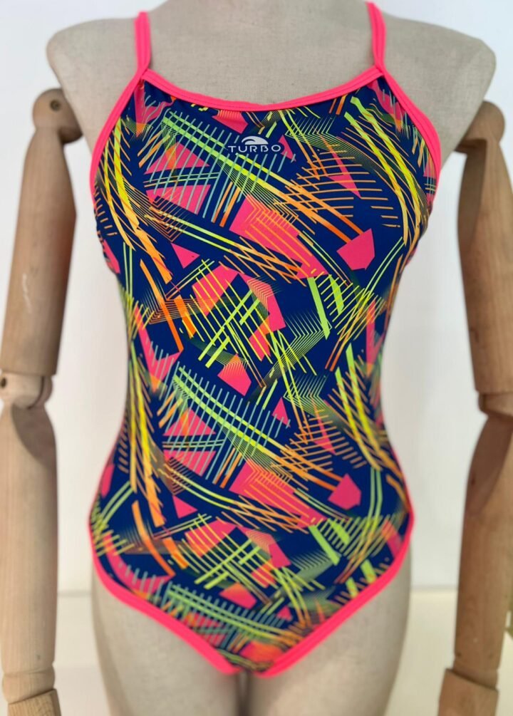 TURBO KADIN MAYO SWIMSUIT 'REVOLUTION' CHROMATIC ANGLES