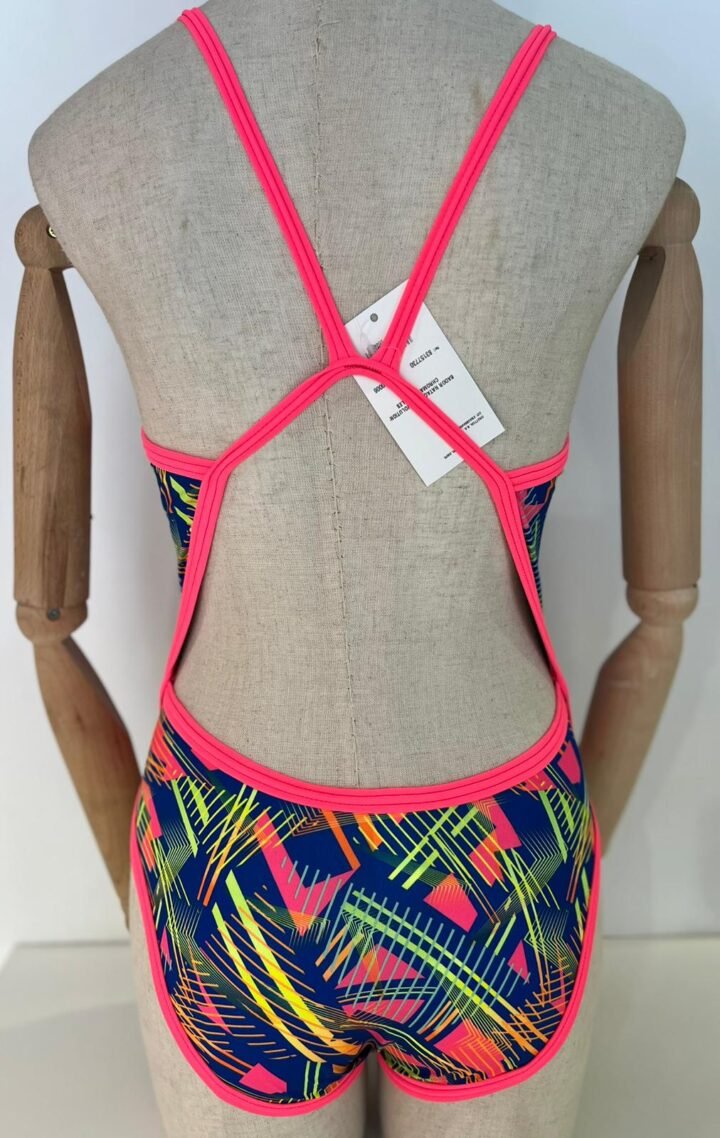 TURBO KADIN MAYO SWIMSUIT 'REVOLUTION' CHROMATIC ANGLES - Görsel 2