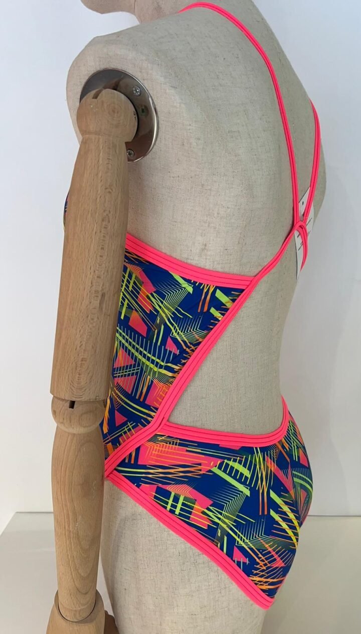 TURBO KADIN MAYO SWIMSUIT 'REVOLUTION' CHROMATIC ANGLES - Görsel 3