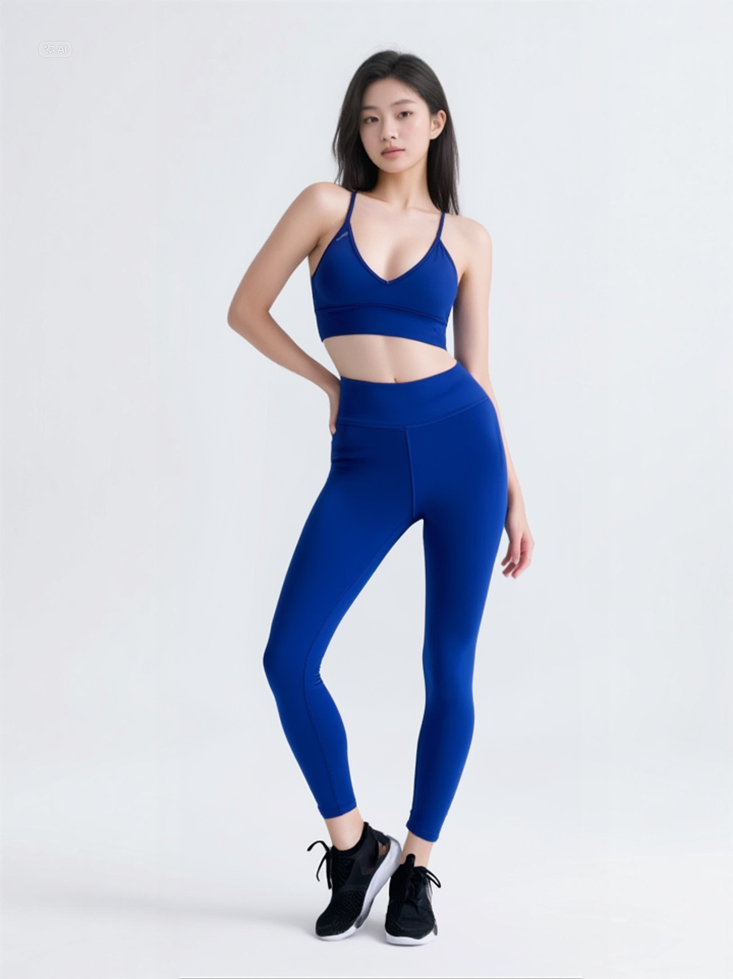 Hola Long Legging Yüksek Belli Tam Boy Kadın Taytı