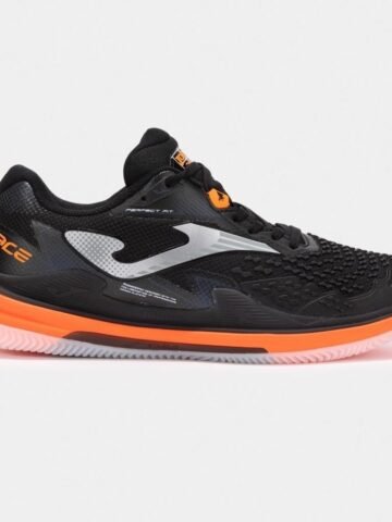Joma Ace Erkek Siyah Toprak Kort Tenis Ayakkabısı