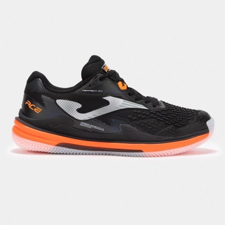 Joma Ace Erkek Siyah Toprak Kort Tenis Ayakkabısı