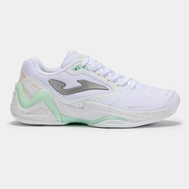 Joma Set Kadın Beyaz Toprak Kort Tenis Ayakkabısı