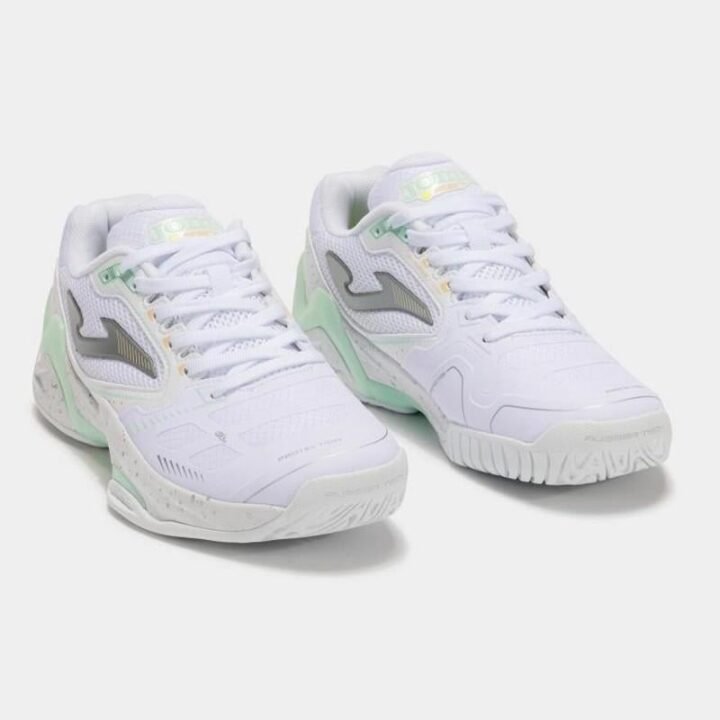 Joma Set Kadın Beyaz Toprak Kort Tenis Ayakkabısı - Görsel 4
