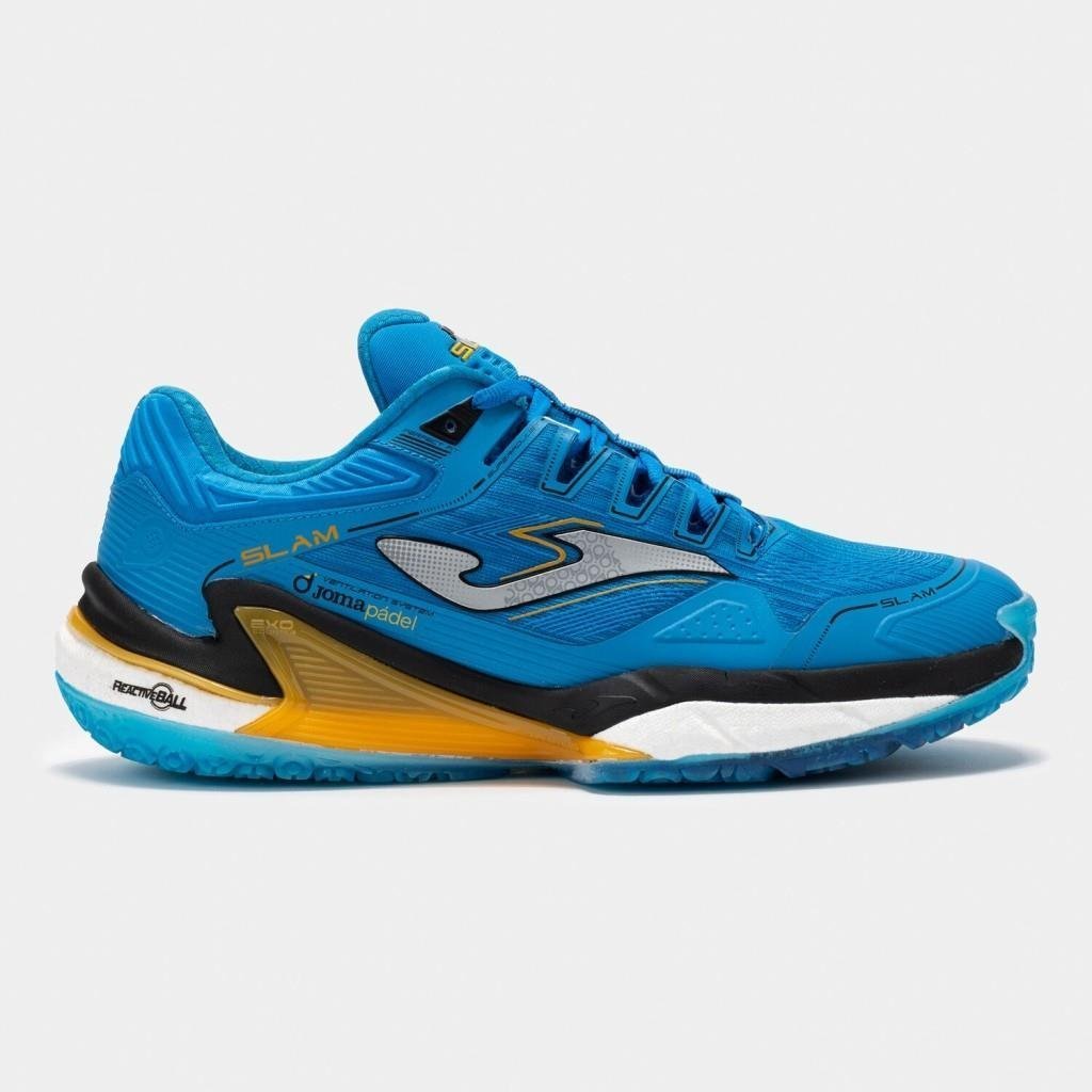 Joma Slam Erkek Mavi Toprak - Sert Kort Tenis & Padel Ayakkabısı