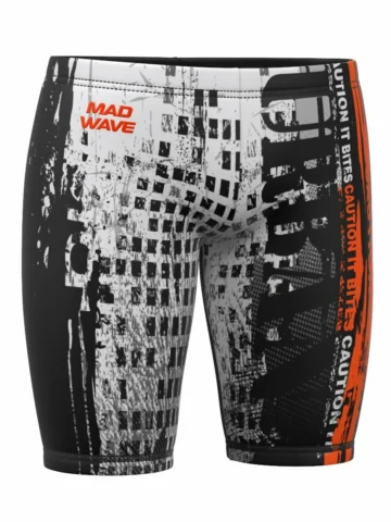 Mad Wave Erkek Mayo antichlor Drive PBT H7, Siyah