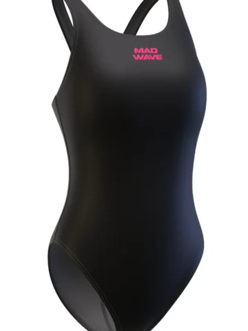 Mad Wave Kadın Mayo bodyshaping Wave plus, Siyah