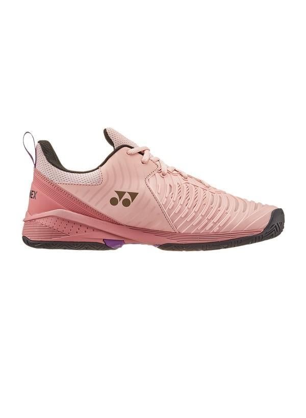 Yonex Sonicage 3 Toprak & Sert Kort Açık Pembe Kadın Tenis Ayakkabısı